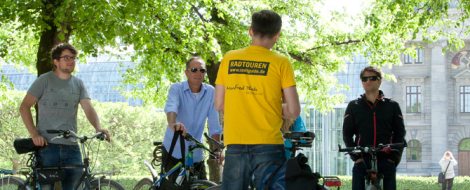 Guided city tour with bike - Staatskanzlei im Hofgarten, Munich