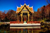 Thailändischer Tempel im Westpark